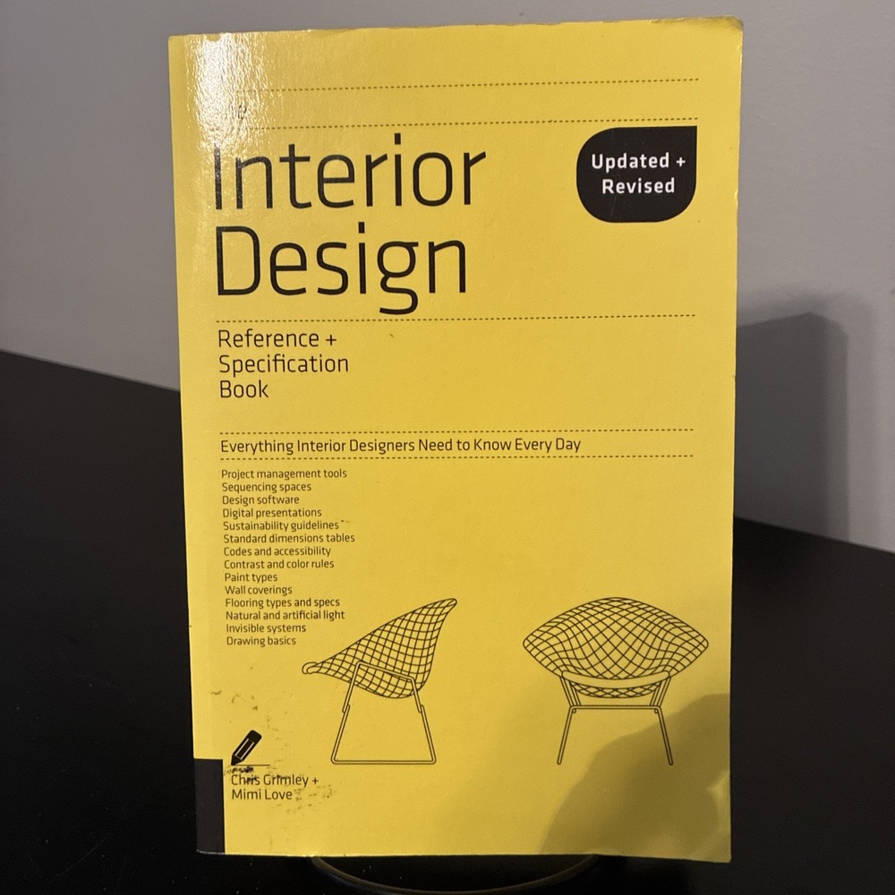The Interior Design Reference & Specification Book Updated & Revised (Like New)